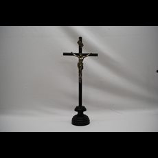 17-1/4" Antique Wood Altar Crucifix SKU C421-855